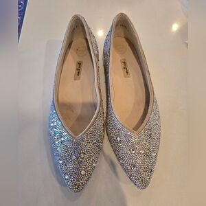 NWOT Paul Green Ballerina Rhinestone Flats